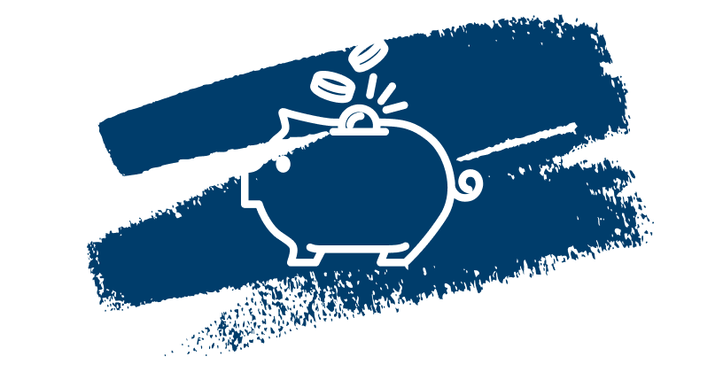 Icon of piggy bank